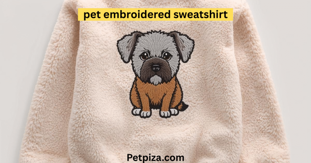 The Ultimate Guide to Custom Pet Embroidered Sweatshirts