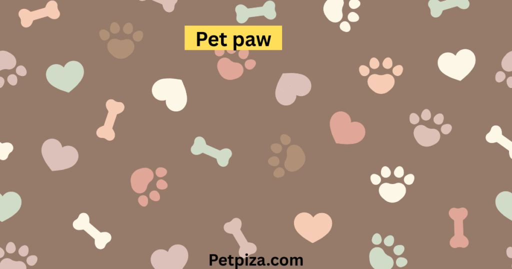 pet paw