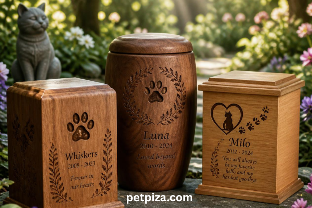 Placement and Display Ideas of best pet urns for cat ashes